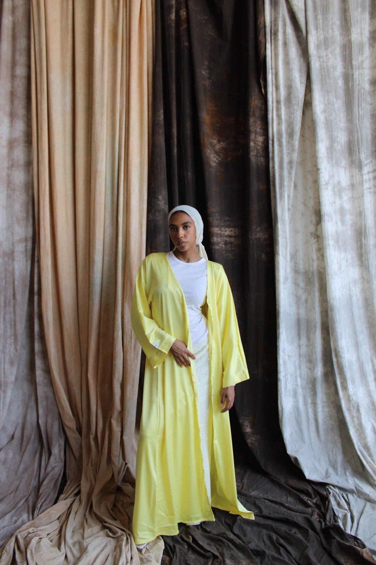 YELLOW ABAYA 2.0